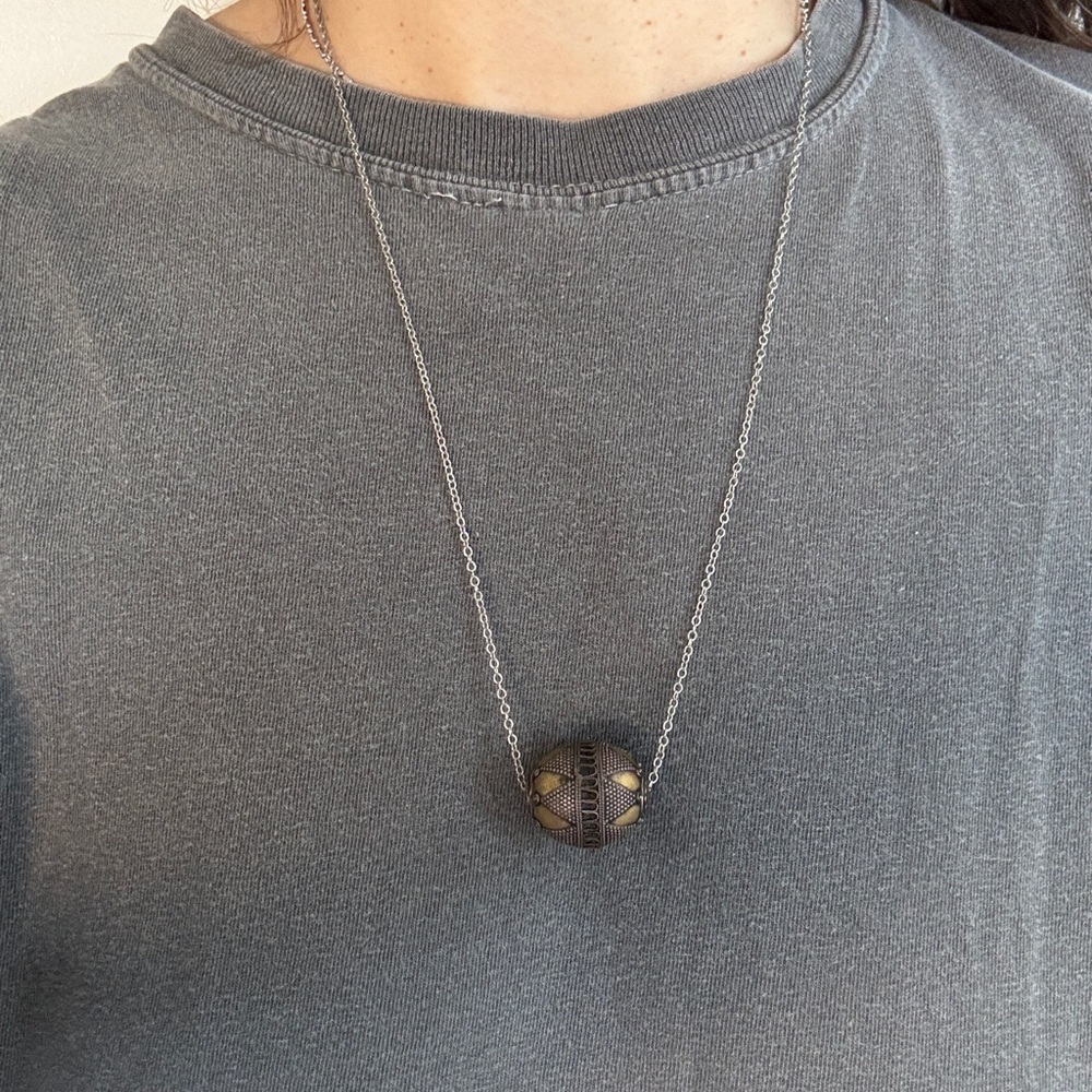 Afghan bead necklace